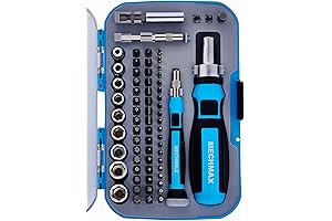68 Piece Ratcheting Multibit Screwdriver