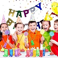 Vista 14 de Sieral 12 piezas de vasos de chupito de bota en collar con cuentas, vaso de chupito de vaquera de plástico, collar de vaso de chupito para novia