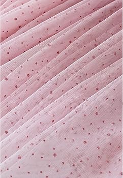 Amazon.com: CHICWISH Women's Pink Festive Sparkle Ombre Tulle Midi