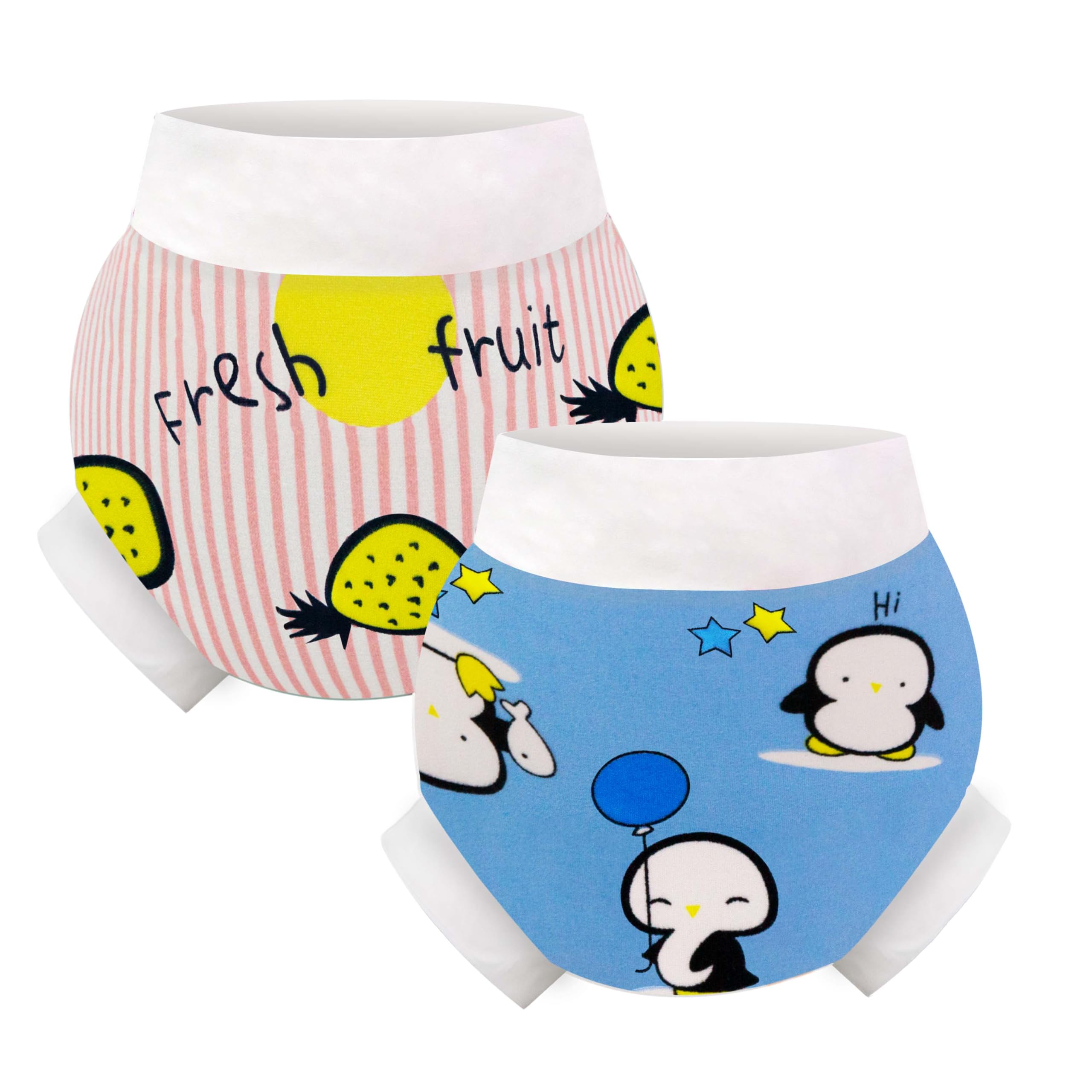 Snapklik.com : 2 Packs Baby Swim Diaper Reusable Soft And Silky ...