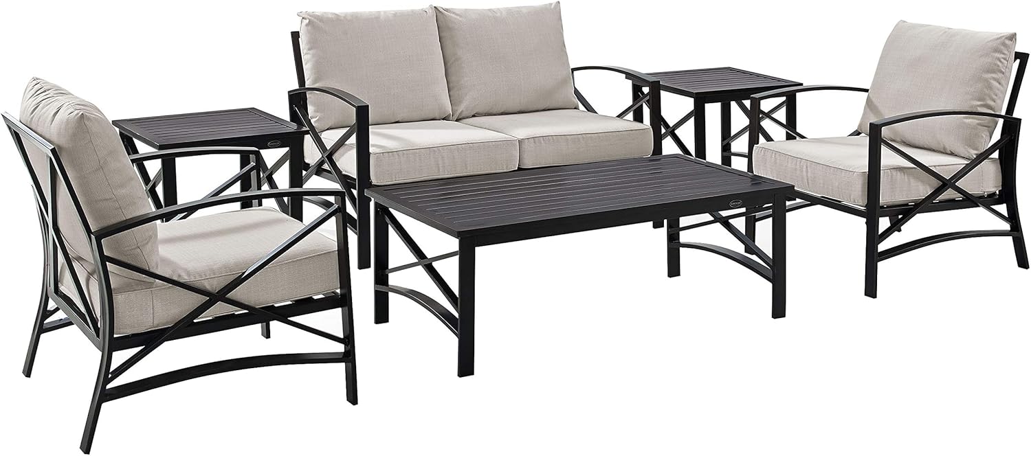 Crosley Furniture KO60017BZOL Kaplan 6Piece Outdoor