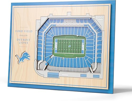YouTheFan NFL 5-Layer StadiumView Wall Art disponible en Yaxa Colombia