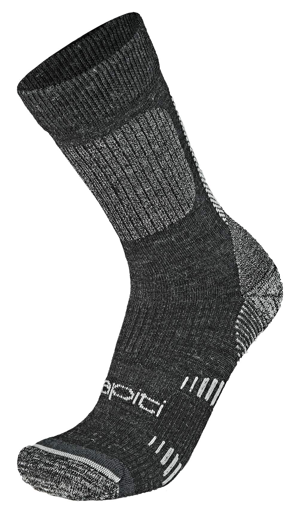 Wapiti Calcetines S06, Unisex, Color Negro - Negro, tamaño 36-38