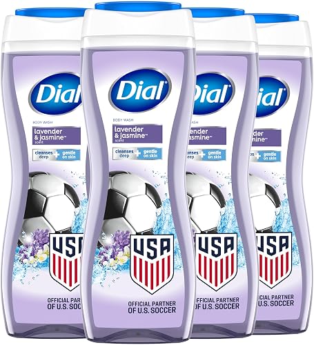 Dial Body Wash, Calm & Soothe Lavender & Jasmine Scent, 16 f