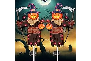 Hexagram Halloween Yard Stakes: Ghoulish Guardians of Your Halloween Ambiance
