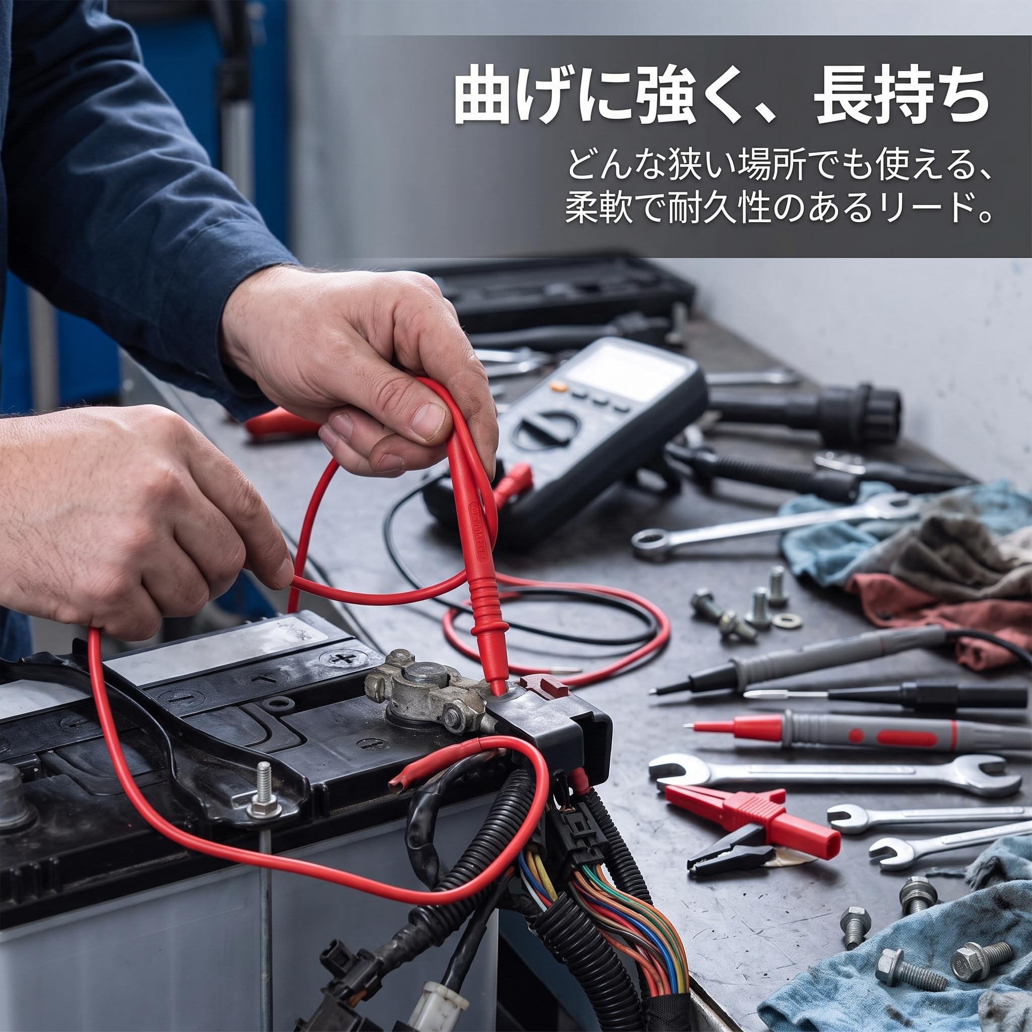 Multimeter Messen & Messspitzen für Multimeter, Krokodilklemmen mit – 1000V/20A spitzen für elektrische Tests
