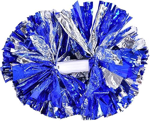 Miniatura 5 de Pompones deportivos, pompones de animadora de plástico para reuniones deportivas, animadoras, juego de pelota, baile, vestido de lujo, fiesta de