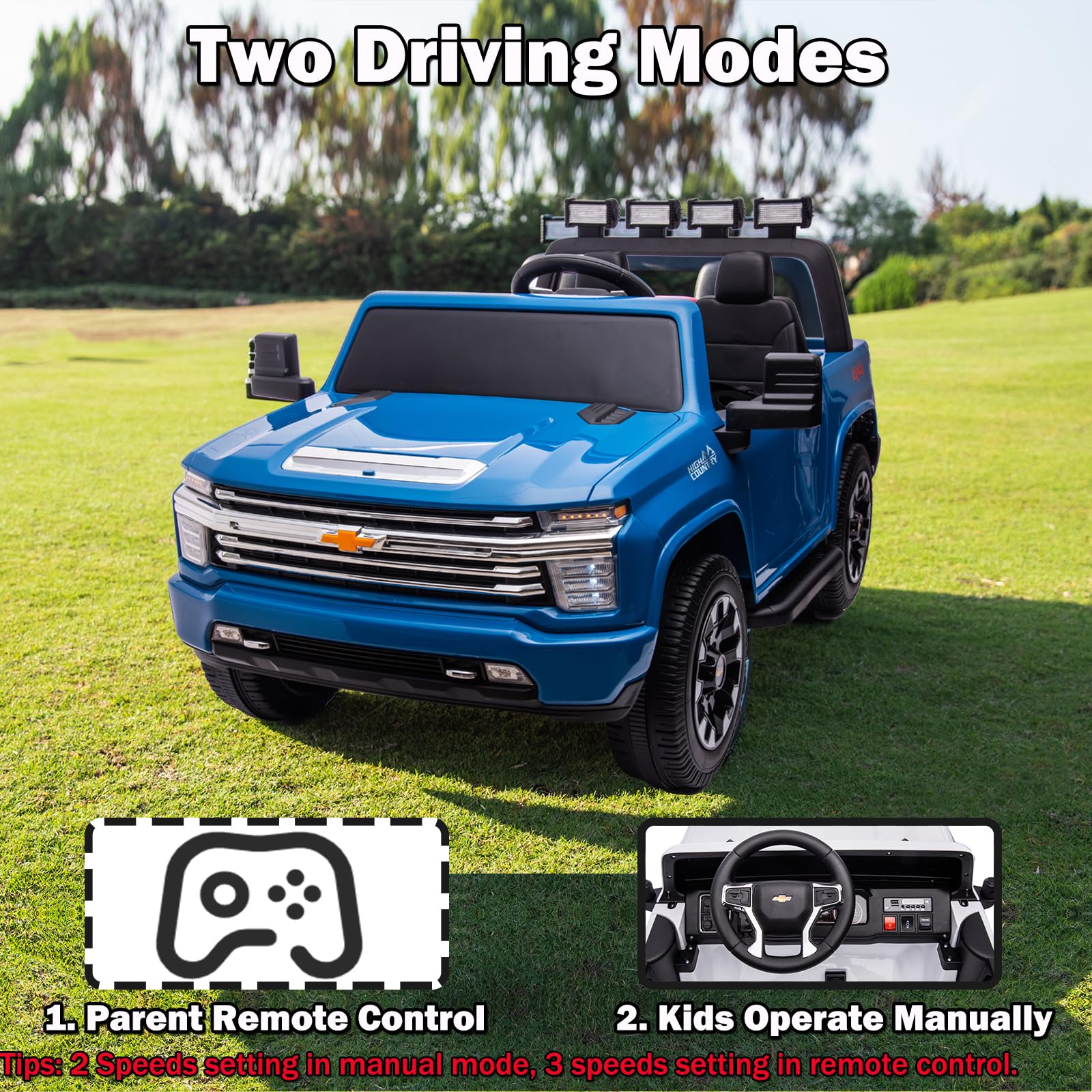 Chevy Silverado Montable Electrico Silverado 2026 24V Chevrolet
