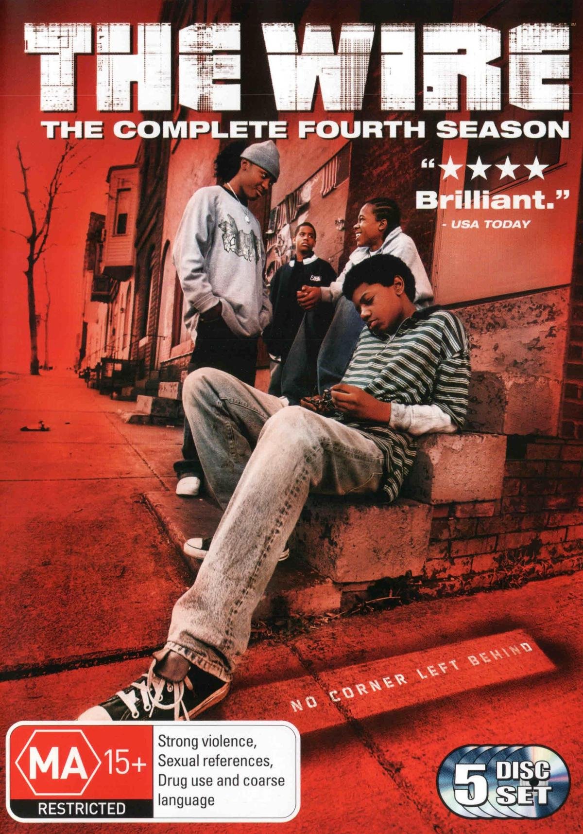 The Wire Season 4 | NON-USA Format | PAL | Region 4 Import - Australia [DVD]