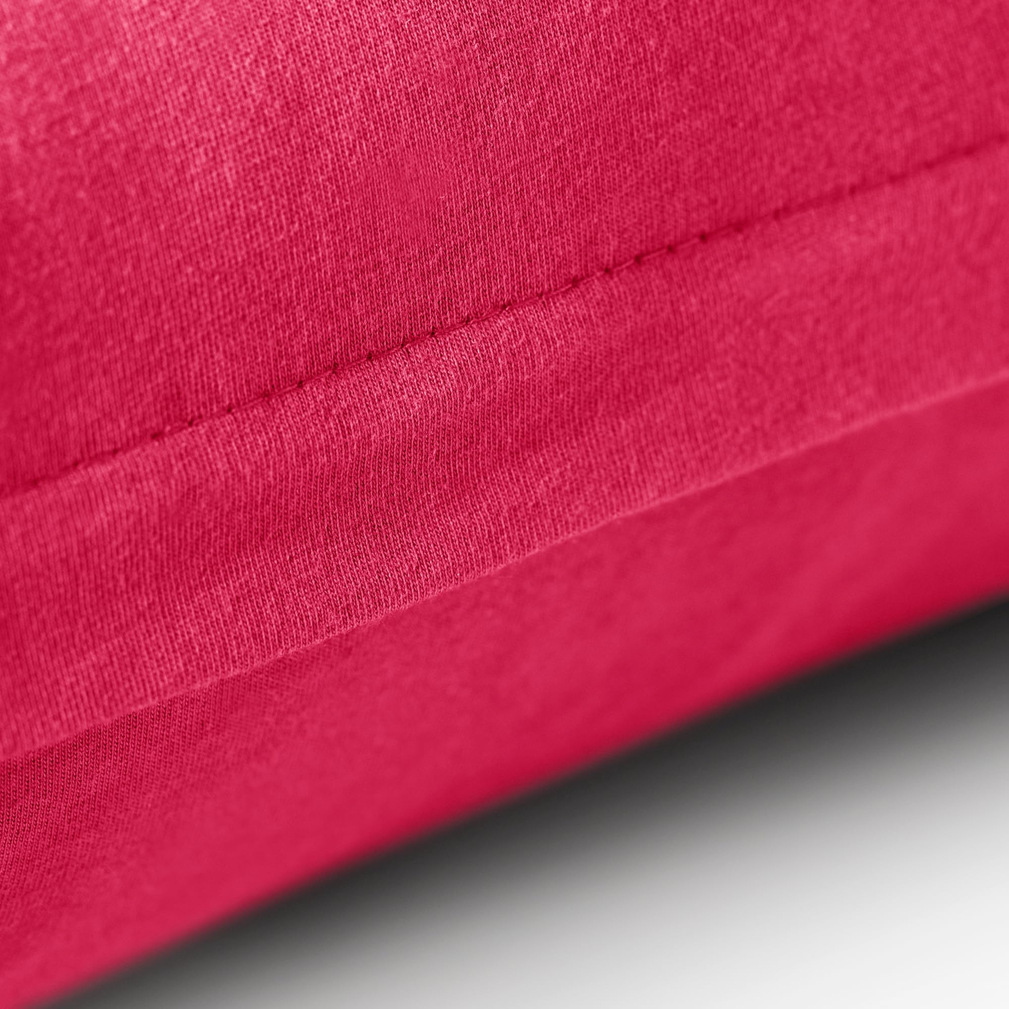 DecoKing Amber Pillowcases 20 x 145 cm Jersey Cotton Zip Pink 2 Pieces, 20 x 145 *2 - Image 4
