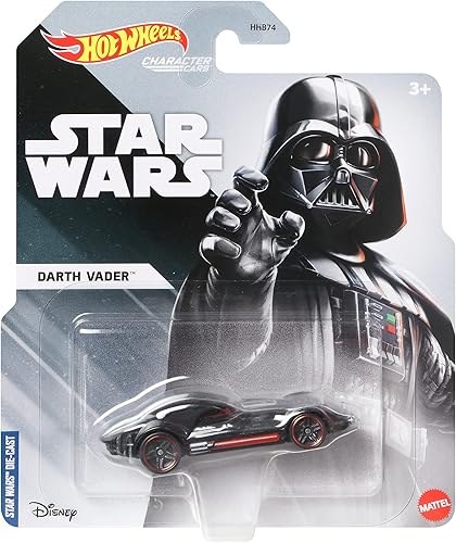 Carros de personajes de Star Wars Hot Wheels Darth Vader Diecast Car