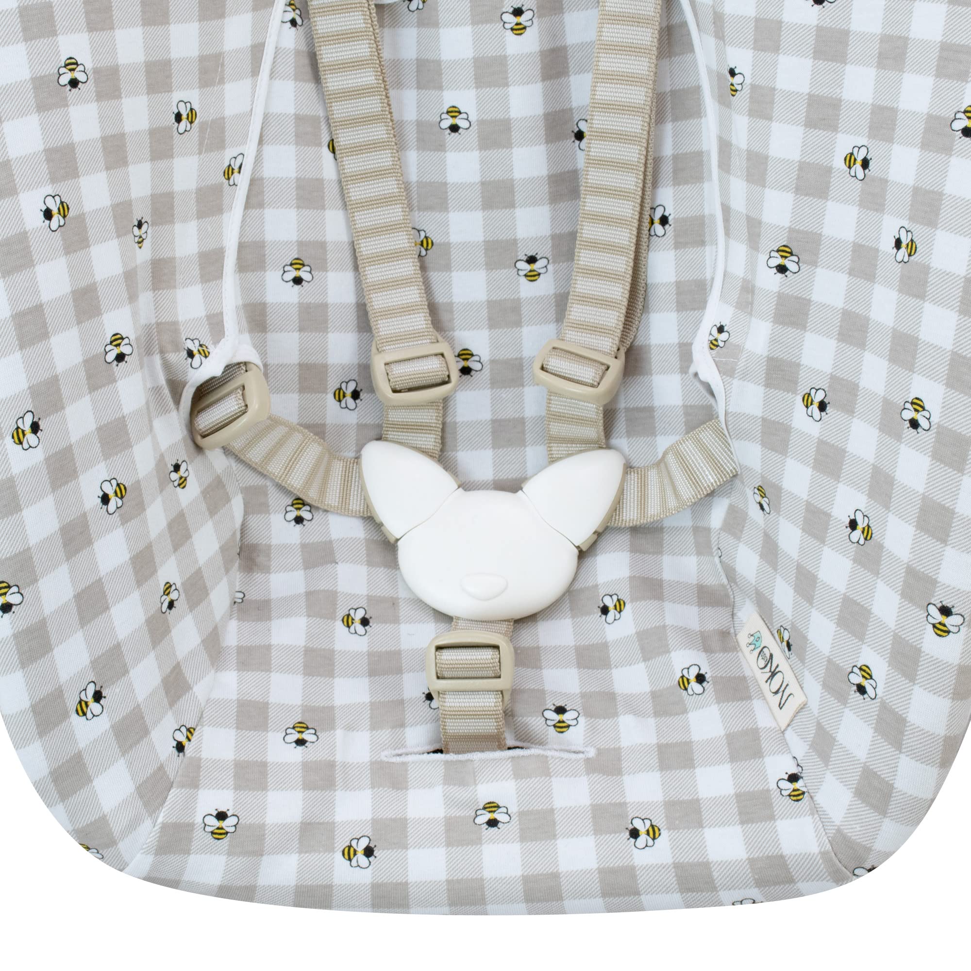 JYOKO KIDS Fodera in Cotone Compatibile con Stokke NewBorn (PICNIC VICHY)