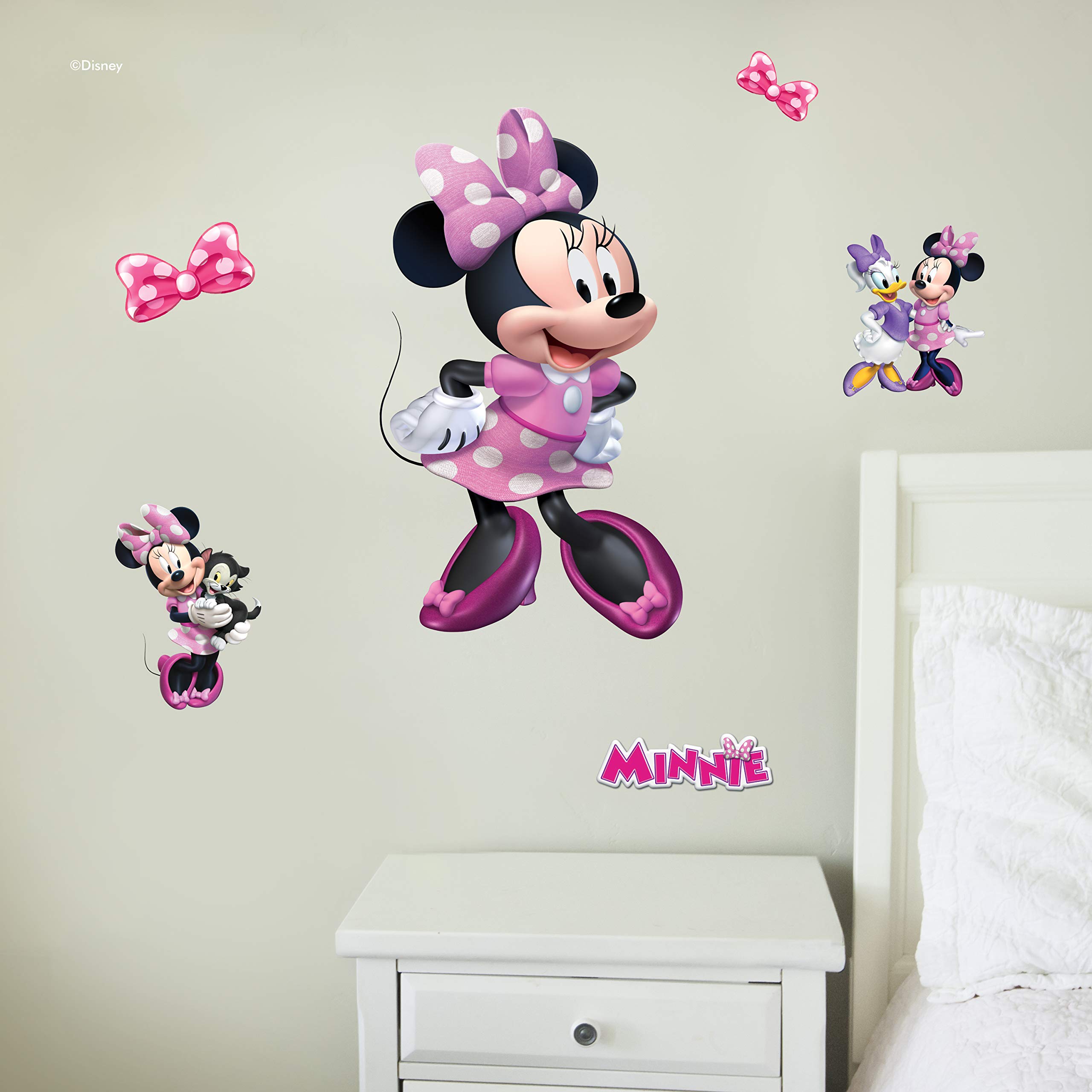 Disney Minnie Mouse Wall Decal Disney Minnie Mouse Decals with 3D