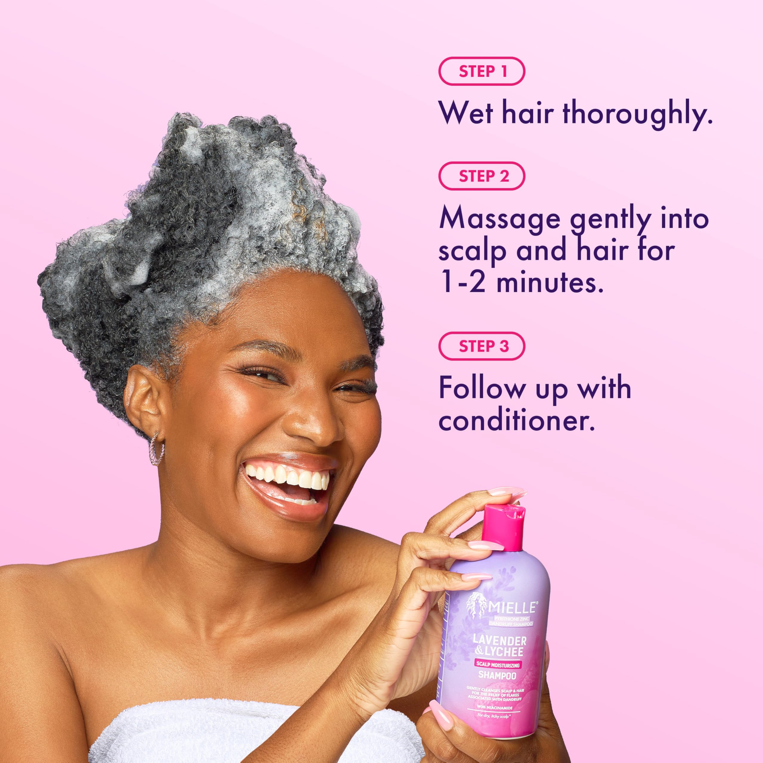 Amazon.com : Mielle Organics Lavender & Lychee Scalp Moisturizing