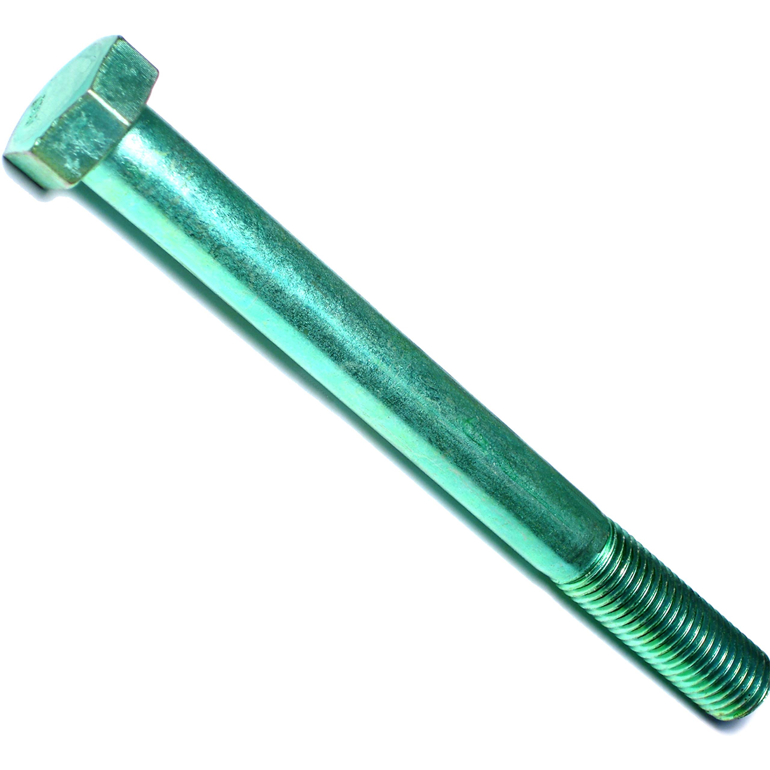 Tornillos hexagonales grado 5 gruesos de 7/8-9 x 9 industriales en kit de 6 piezas