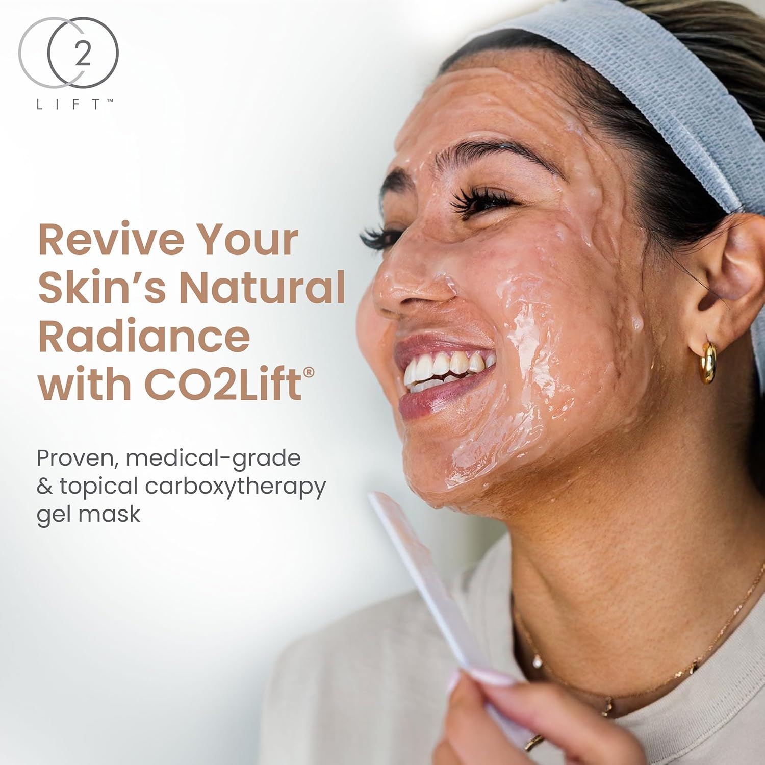 CO2Lift Carboxy Gel Treatment – 2-Pack CO2 Lifting Facial Mask for Puffy Eyes, Wrinkles, Dark Circles, Hydrating, Brightening, Tightening Anti-Aging Skincare - Image 2