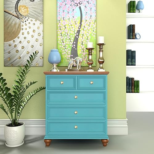 Miniatura 7 de Utopia Alley Lyon - Perilla de anillo de gabinete  Herrajes de gabinete vintage con acabado a mano dorado pulido  Perillas de metal para cajones de