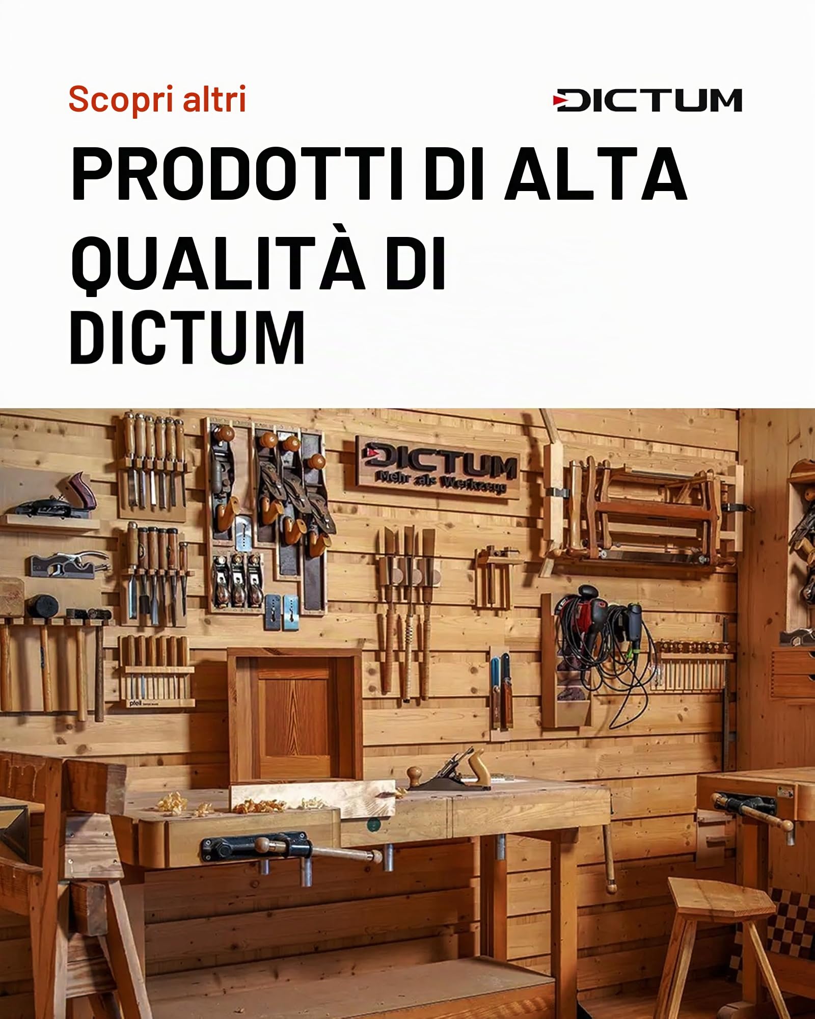 DICTUM Set di 3 seghe giapponesi – Dozuki, Kataba & Ryoba | Set professionale con Power Grip | sega giapponese originale e sega di precisione per lavori precisi
