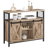 VASAGLE Credenza, Mobile da Cucina