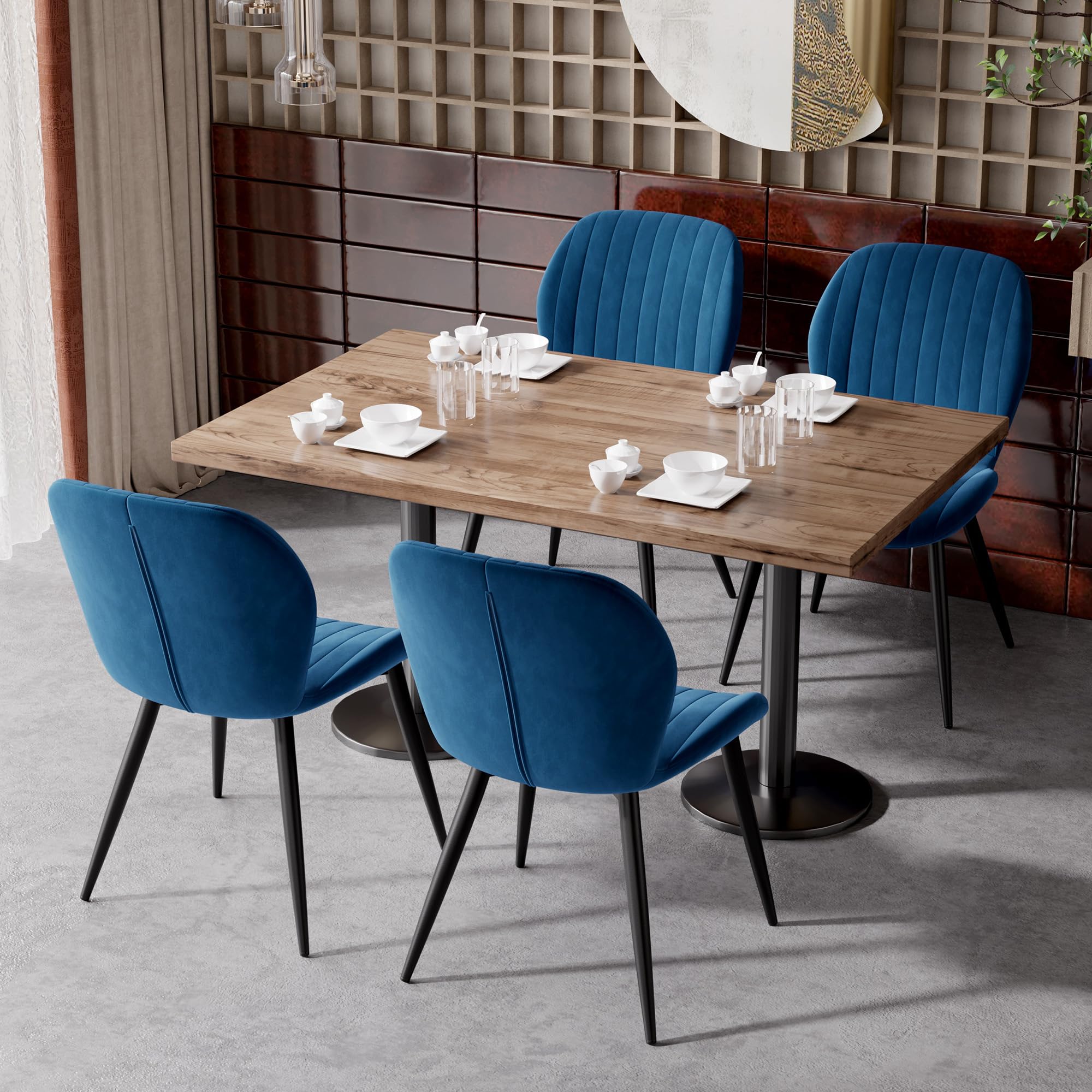 Hawthyhome Esszimmerstühle FU01051, Küchenstuhl, Stuhl Esszimmer Wohnzimmer, ergonomischer Sessel, Armlehnstuhl, Polsterstuhl, Wasserdichtes Material