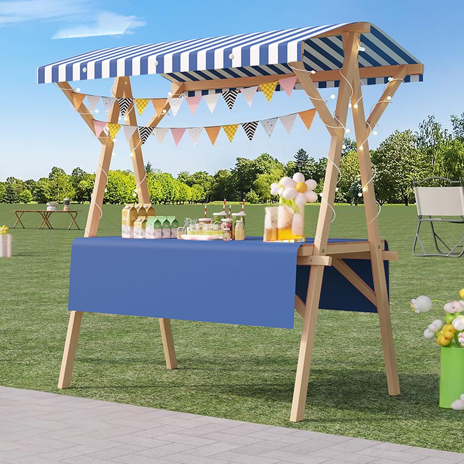 Carrito de comida callejera para perritos calientes en eventos al aire libre 1