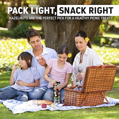 Miniatura 5 de SILO Nuts, Avellanas orgánicas, crudas, 7 onzas, Filberts, avellana entera, con piel, sin cáscara, nueces sin OMG, vegano, kosher, gran aperitivo