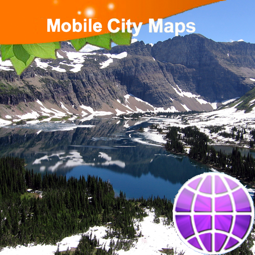 Glacier National Park, Kalispell Street Map