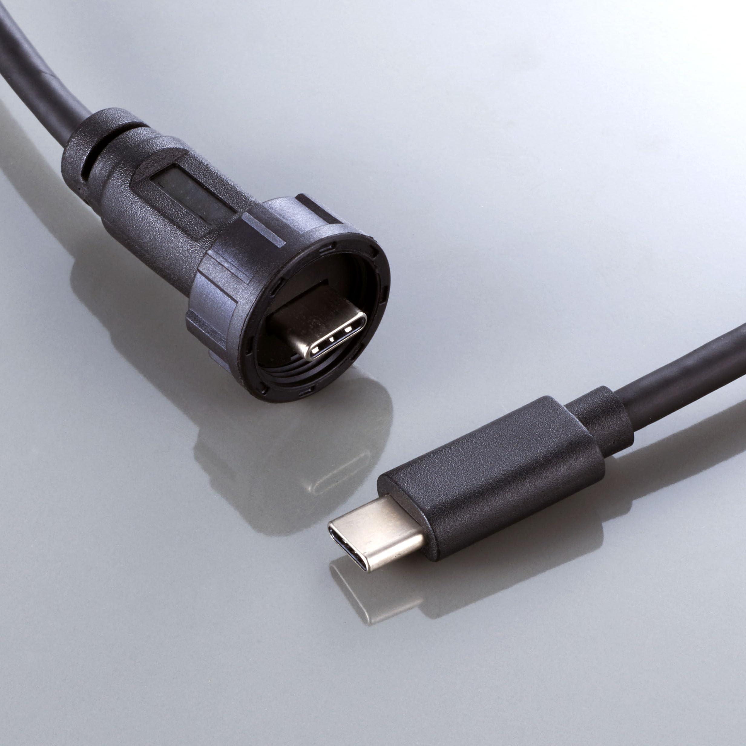 Amazon.co.jp: Entaniya 防水ケーブル USB Type-C (オス/オス