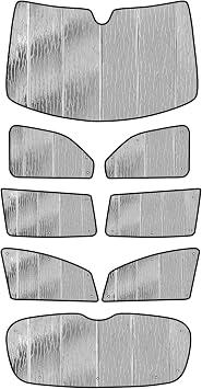Pigenius Window Sun Shade Full Set for Honda Odyssey 2011-2017 - AstraGuard