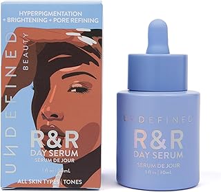 Undefined Beauty R&R Day Serum – Daily Pigmentation + Pore-Refining Serum with Vitamin C, Niacinamide, Kojic Acid, Alpha Arbutin & Licorice Root for bright, even skin tone