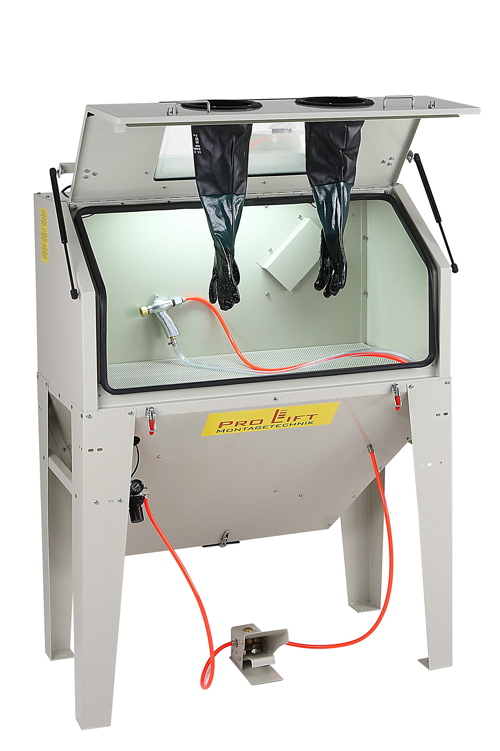 01560 - Cabina de chorro de arena (420 L, incluye accesorios)
