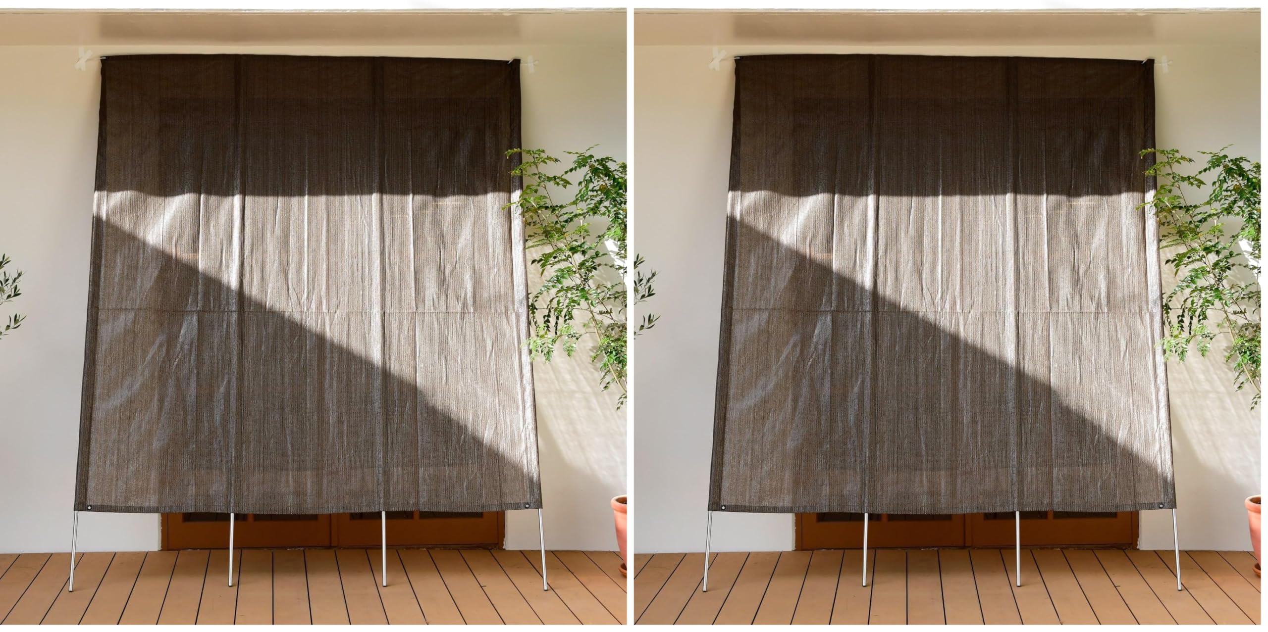 Amazon | 山善(YAMAZEN) 日よけ 洋風たてす 200×300cm 目隠し 日除け