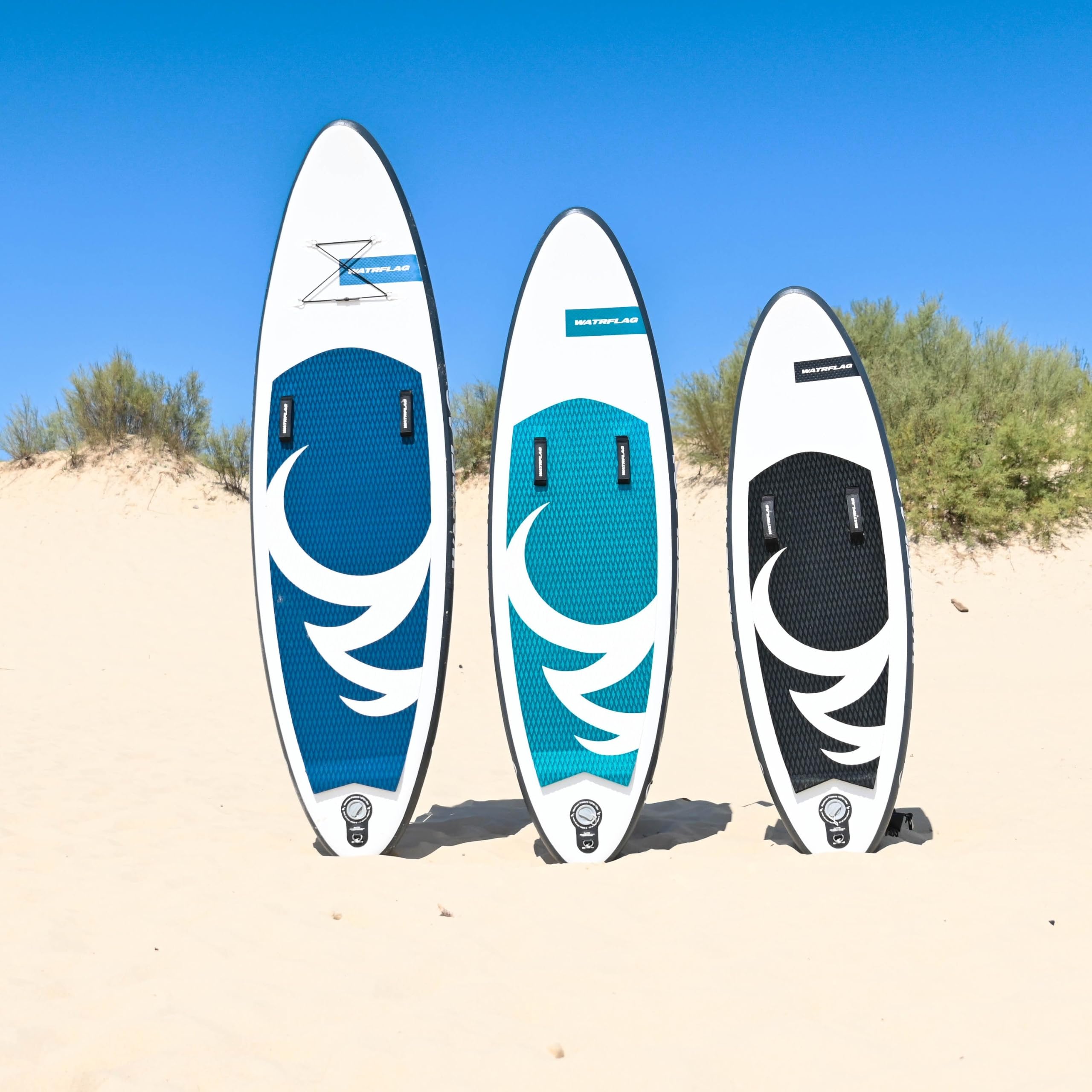 Premium aufblasbares SUP-SURF-Body Board Wave Rider 8'3" - 251 cm Set