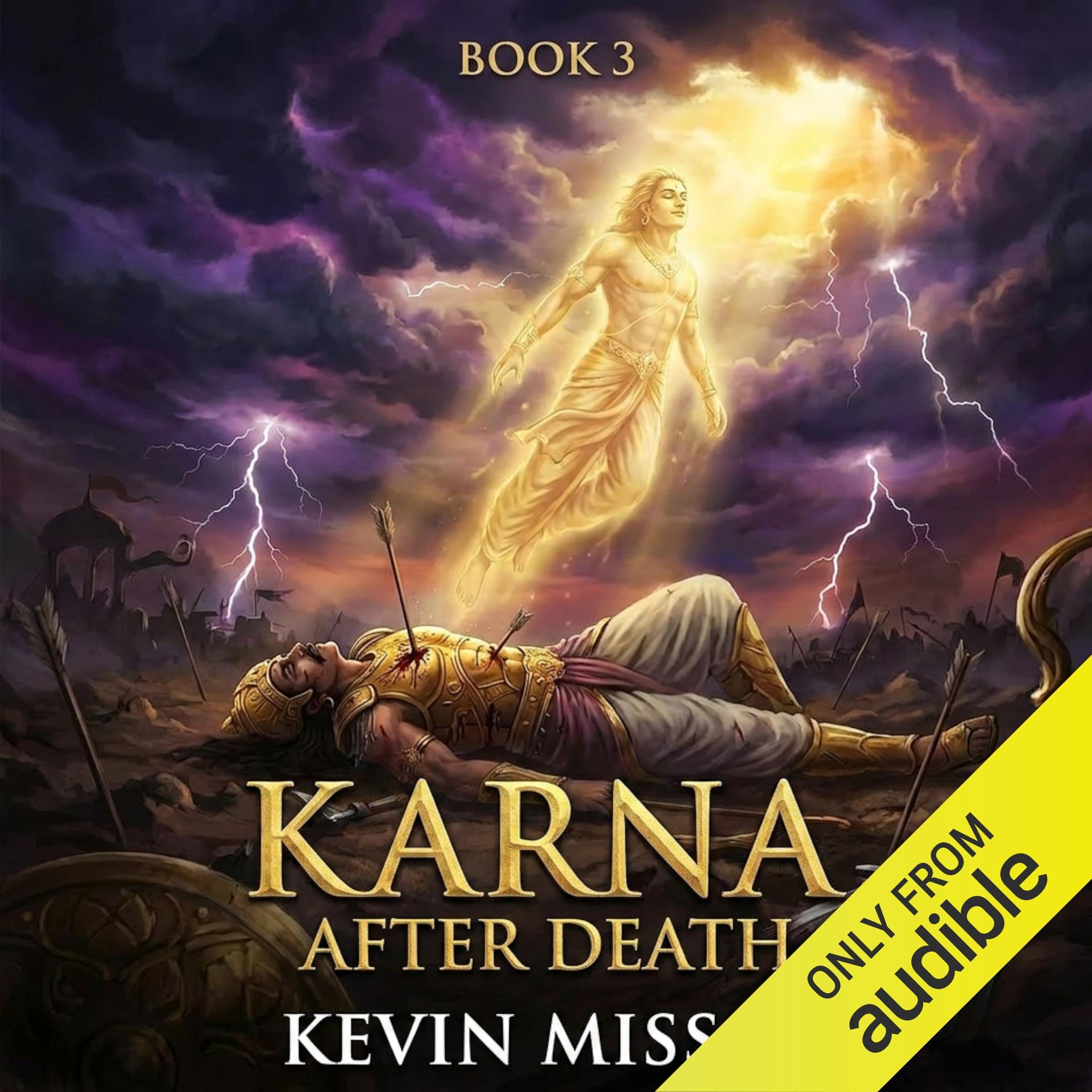 Cover art for Karna: After Death, Book 3