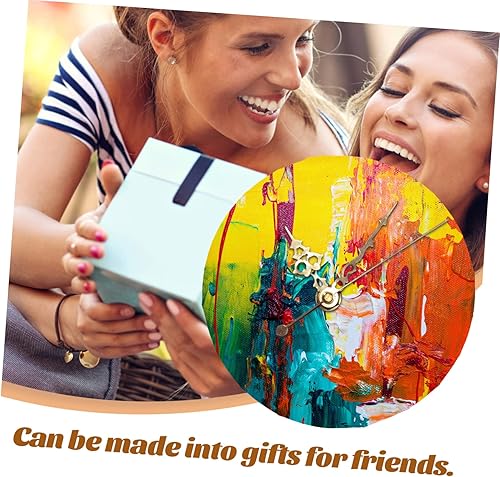 Miniatura 7 de Lienzo en blanco Pintura blanca Panel de lienzo Marco de pintura Círculo Lienzo Arte Marcos de pintura multiuso Tablero de artista Marco de pintura