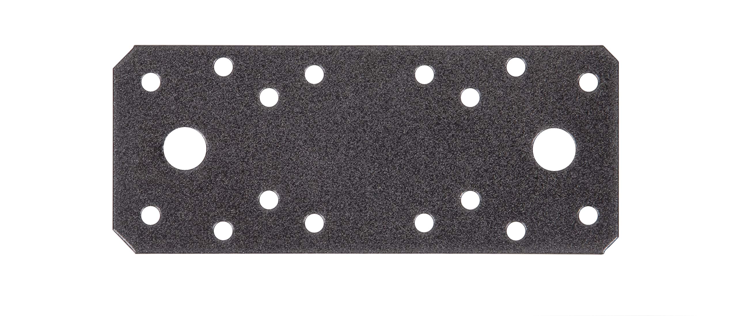 Alberts 301651 DURAVIS® złącze płaskie | czarny diament powlekany dupleksem | wymiary 133 x 55 x 2,5 mm