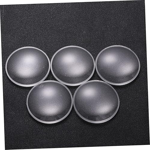 Miniatura 8 de GLEAVI 180 unids Lentes X Cameo Bordes Tierra Seniors Libro Mapas Monedas Artesanía Pequeño Pisapapeles Forma Diámetro Premium Degeneración Plástica