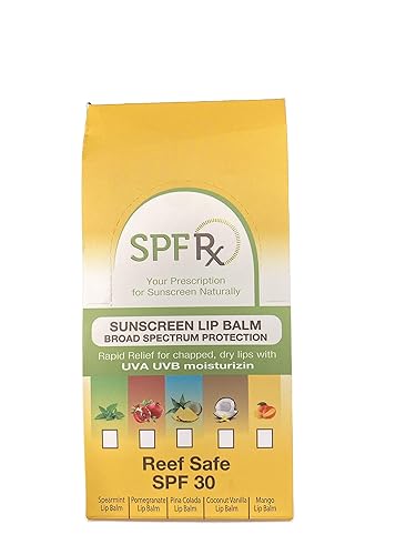 Miniatura 6 de SPF Rx, SPF 30 Mango protector solar Lip Balm Pack, amplio espectro, alivio rápido para labios secos agrietados, protección superior contra los