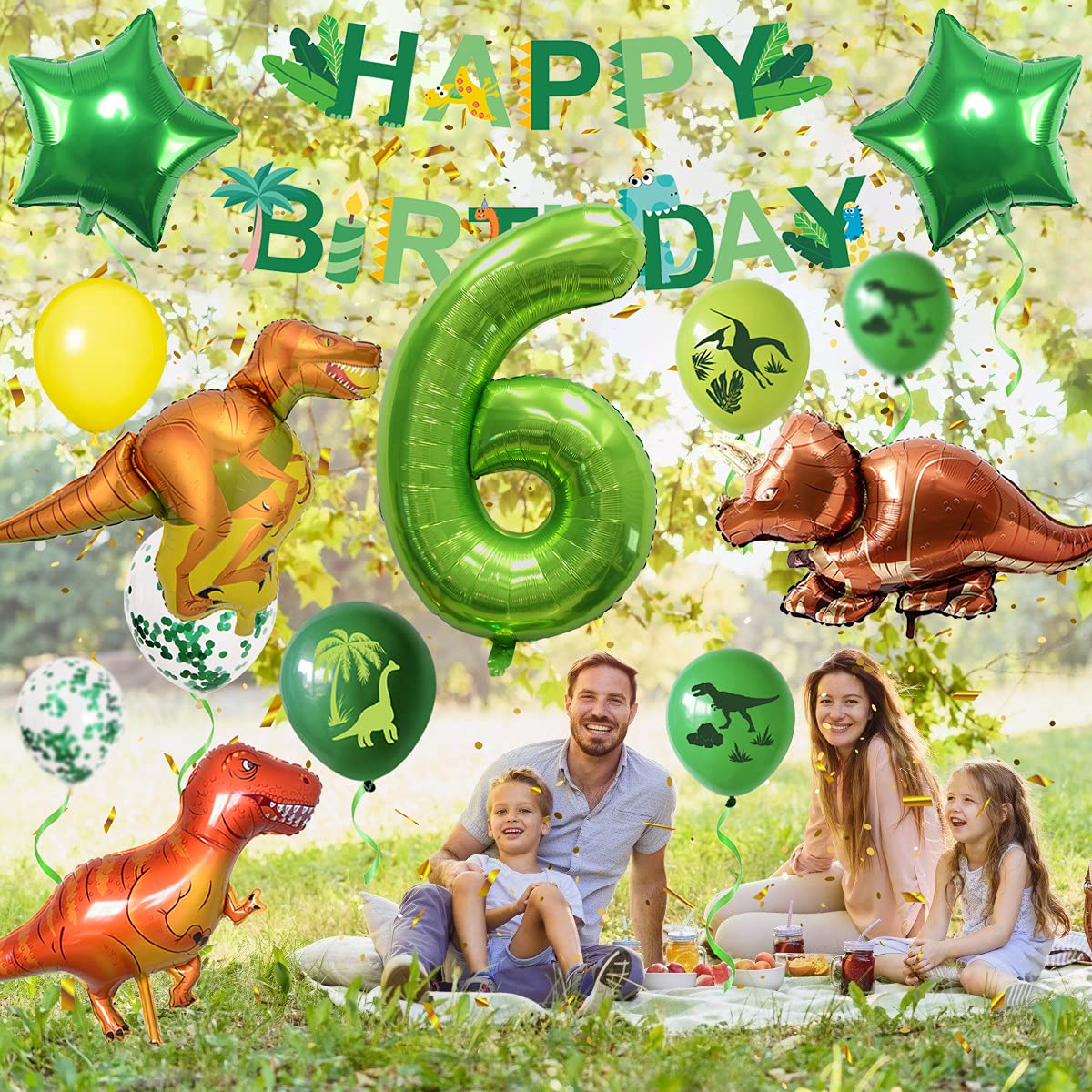Dino verjaardagsdecoratie voor jongens van 4 jaar Dino verjaardagsdecoratie voor jongens van 4 jaar