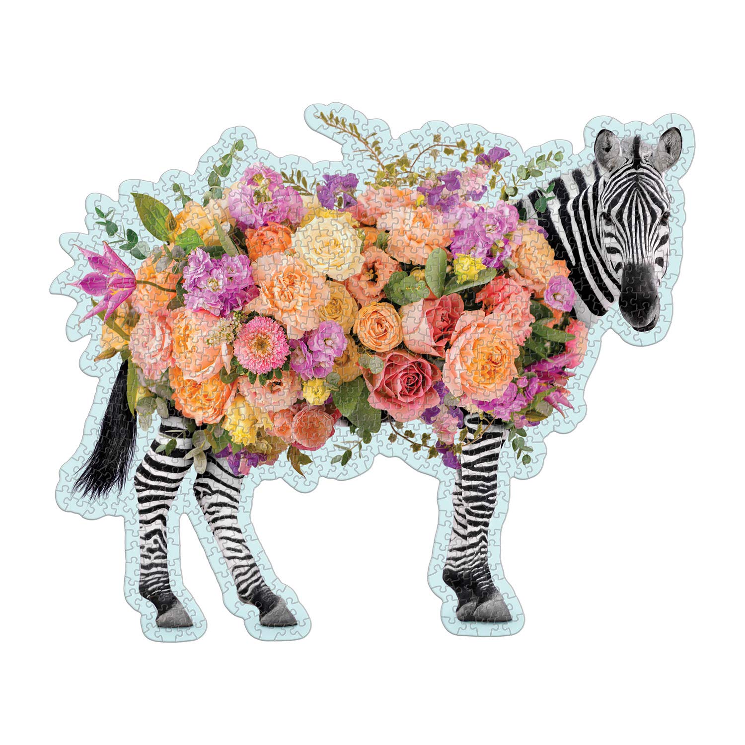 Amazon.com: Galison Party Animal 750 Piece Shaped Puzzle from