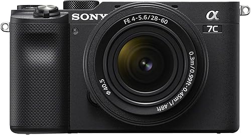 Miniatura 2 de Sony a7C Cámara de marco completo sin espejo Alpha 7C Cuerpo con 1102-2362in F4-56 Kit de lente negro ILCE7CLB con estuche Deco Gear  Batería extra