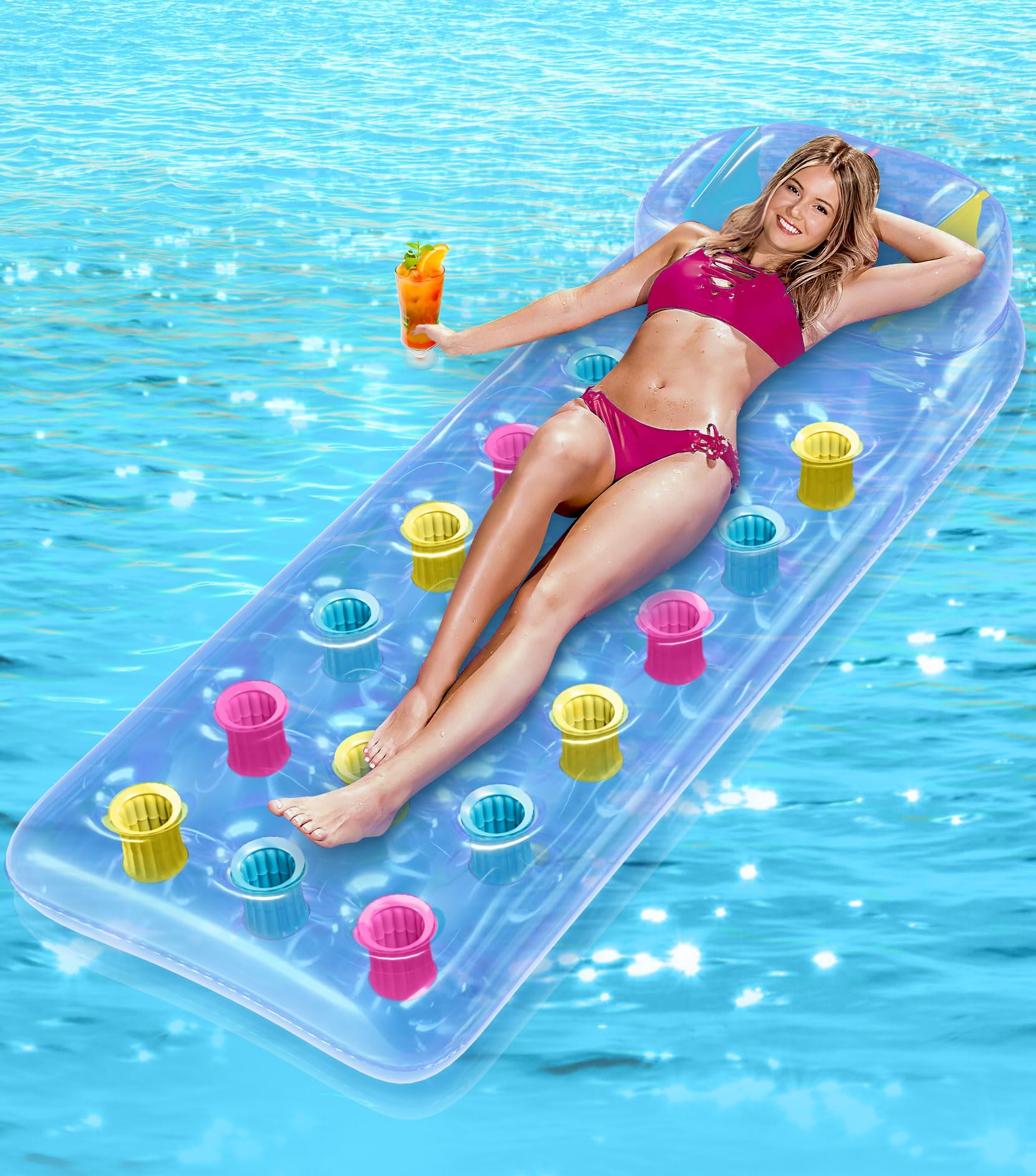 Materassino Gonfiabile Mare Materassino Piscina Adulti Piscina