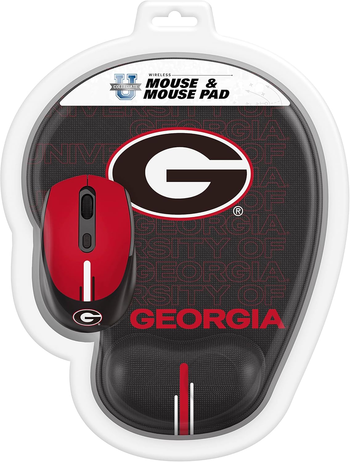 SOAR NCAA Unisex Wireless Mouse and Mouse Pad