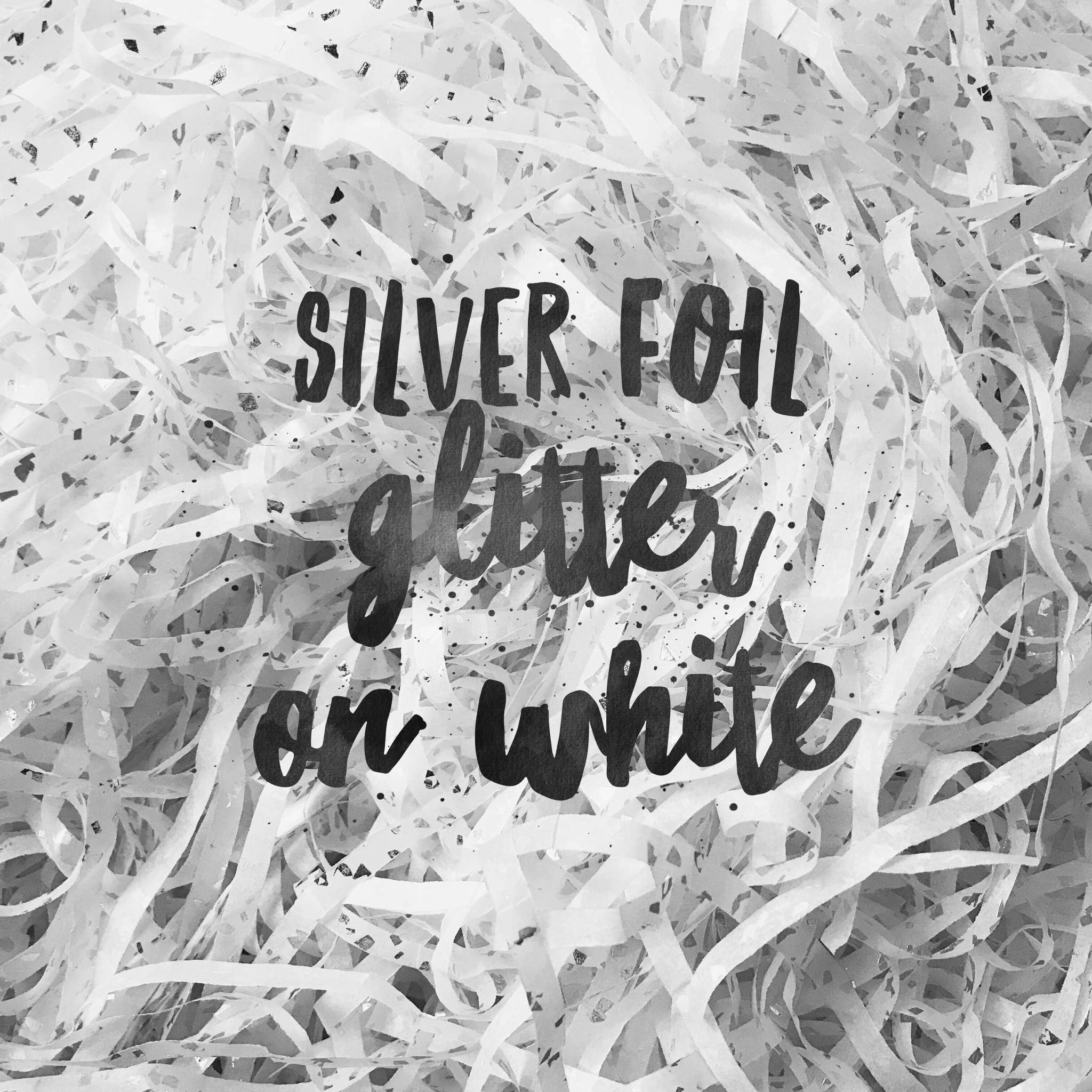 White Silver Glitter Reflections Shredded Tissue Paper Shred Hamper Gift Box Basket Filler Fill Wedding Party Christmas Decor Party Decorations