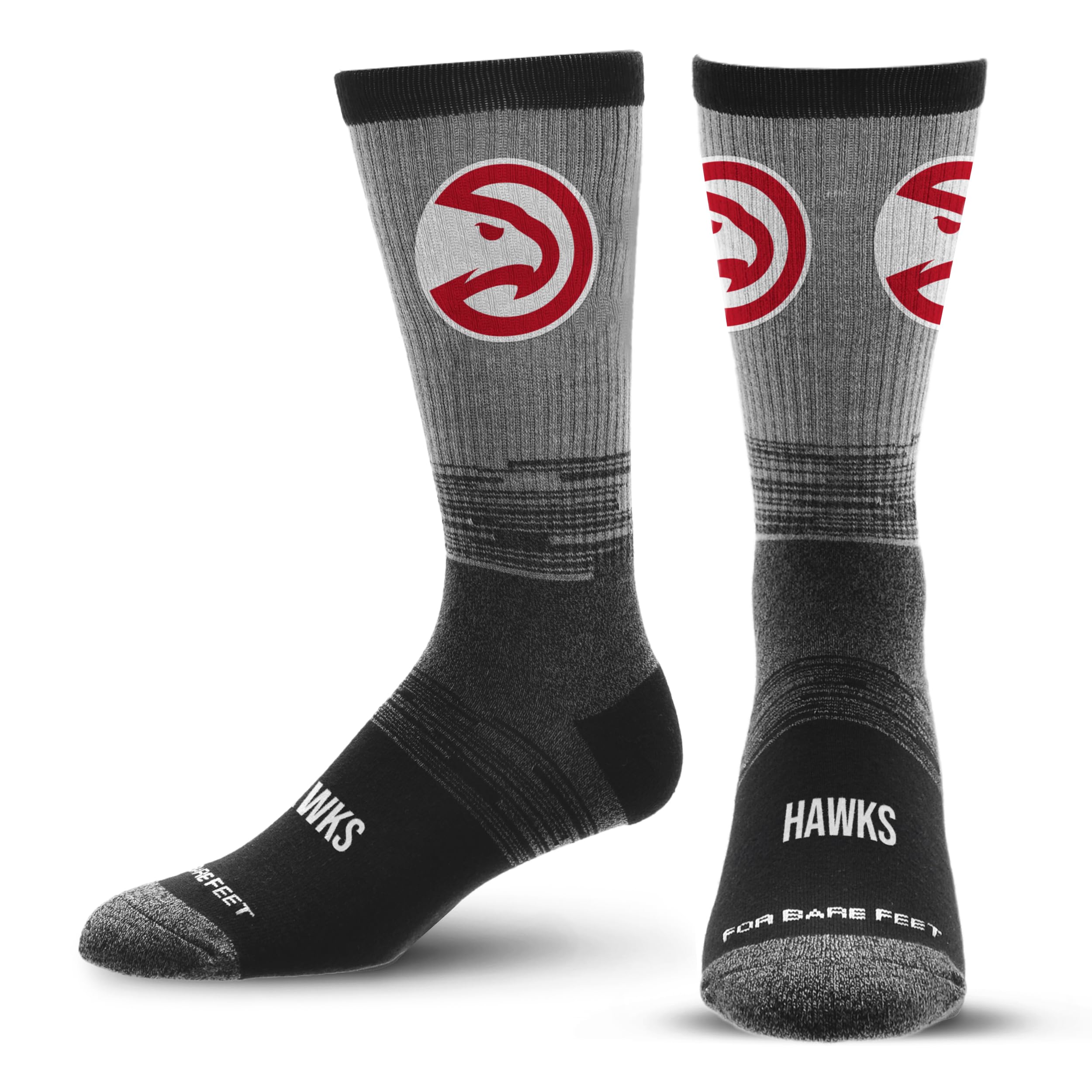 For Bare Feet Team Tonal Color Crew Sock