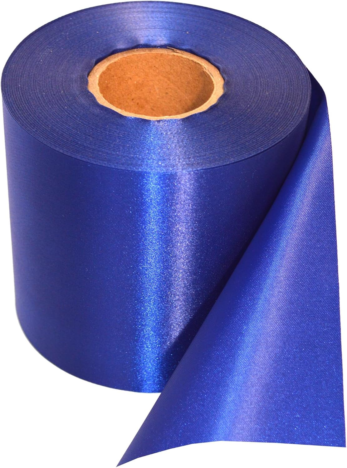 Grand Opening Ribbon 4 inch Wide 25 Yards Long Roll (Royal Blue)