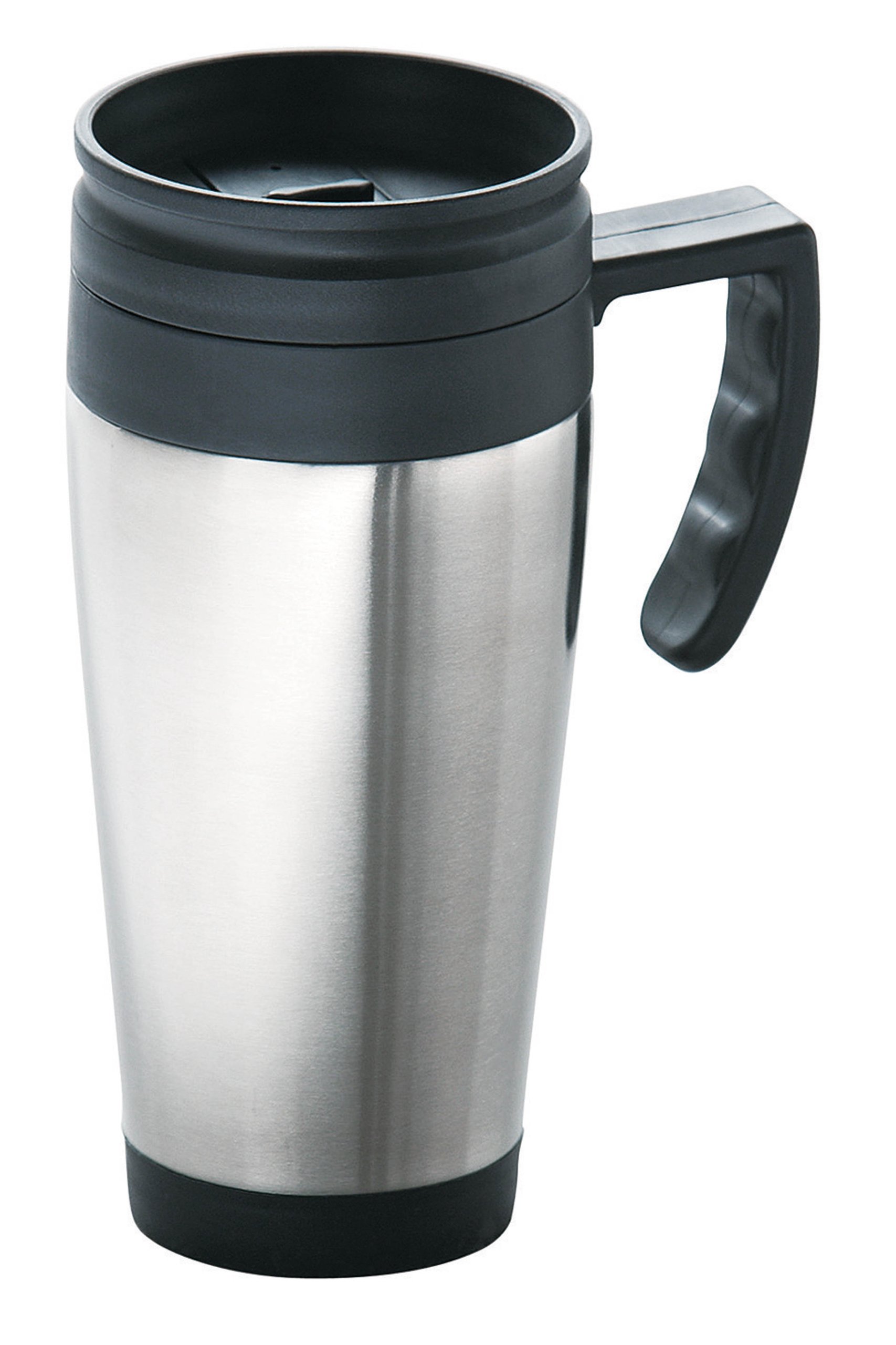 Premier Housewares Stainless Steel Travel Mug - 450Ml