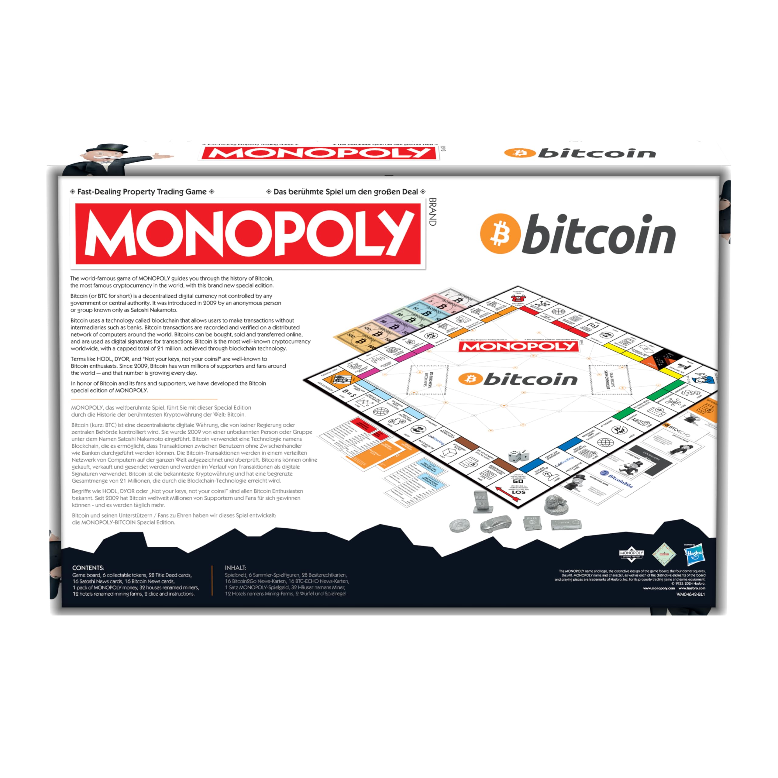 gomazing - Monopoly Bitcoin - Edition Collector Limitée - Jeu de société  pour adultes et enfants - Âge 8+ - Allemand - : Amazon.com.be: Jouets