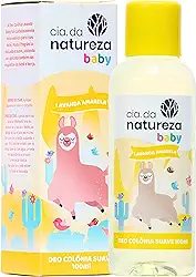 Cia da Natureza Colonia Baby Lavanda Amarela 120 Ml
