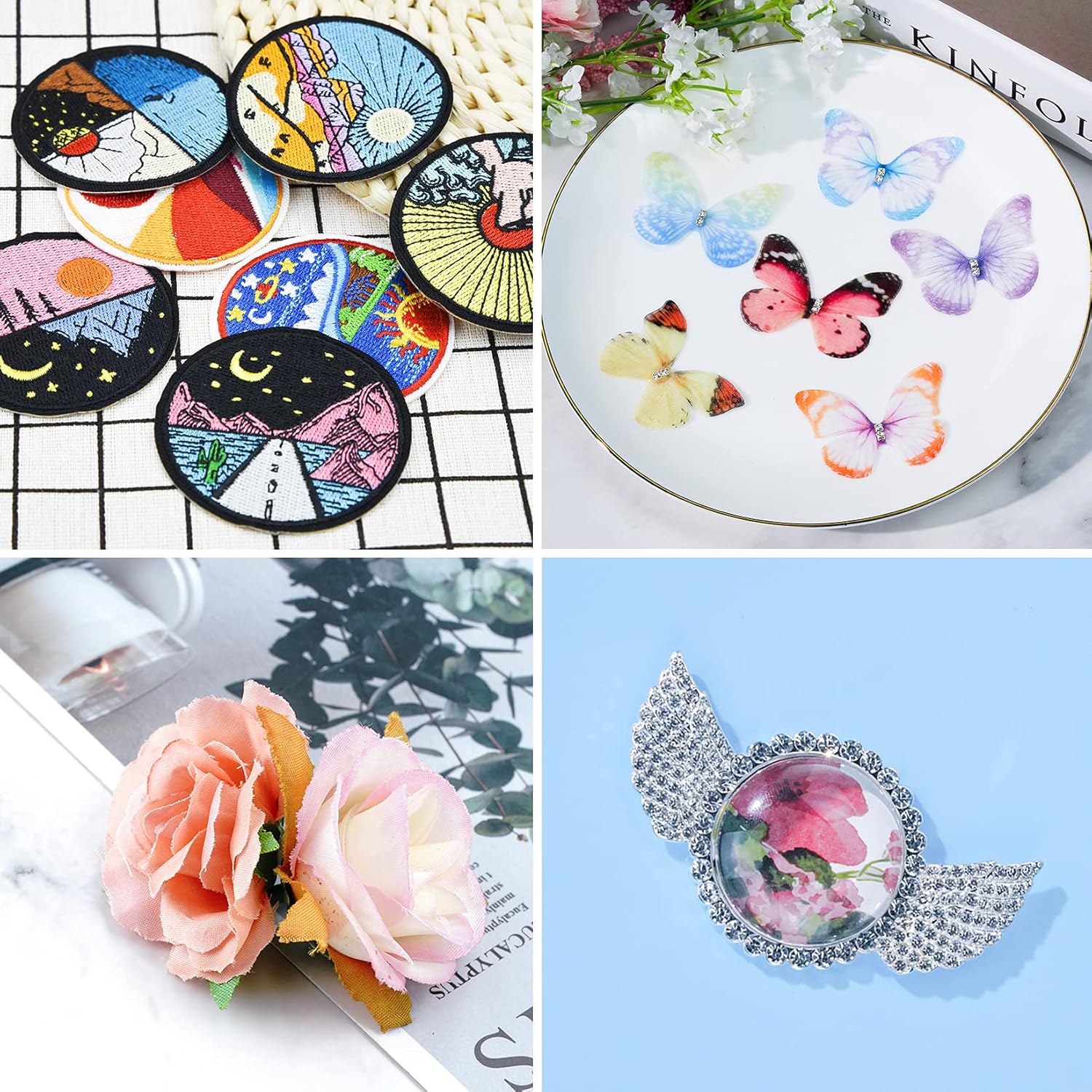 240pcs Bar Pins Brooch Pin Backs for Jewelry Making, Heliltd Metal Brooch Safety Pin Clasps 4 Sizes Tone Bar Pin Backs for Badge Crafts Making Corsage Name Tags Jewelry DIY Crafting Sewing Fabric : Arts, Crafts & Sewing